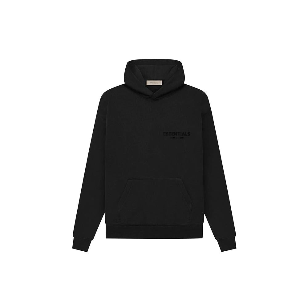 Fear of God Essentials Hoodie - Black Stretch Limo