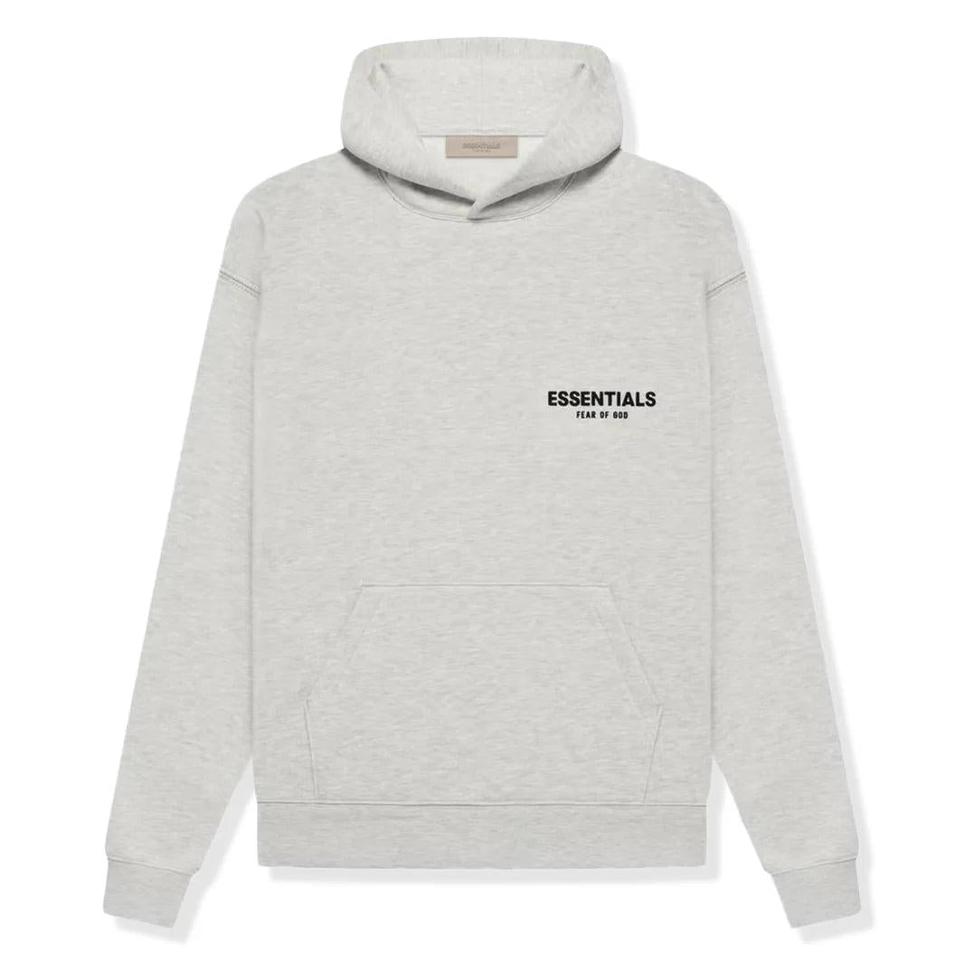Fear of God Essentials Hoodie - Light Oatmeal Grey