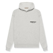 Fear of God Essentials Hoodie - Light Oatmeal Grey